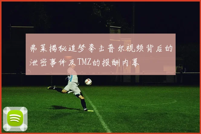 弗莱揭秘追梦拳击普尔视频背后的泄密事件及TMZ的报酬内幕